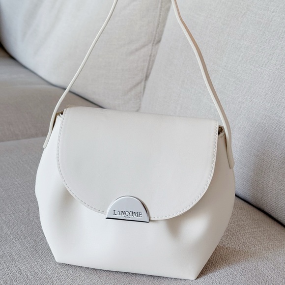 Lancome Handbags - 🤍Lancôme White Handbag / Cosmetic Bag